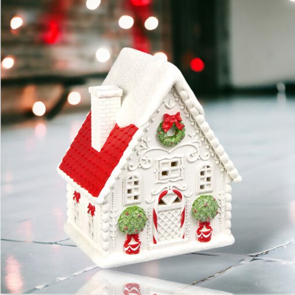 9.5in LED Cottage House