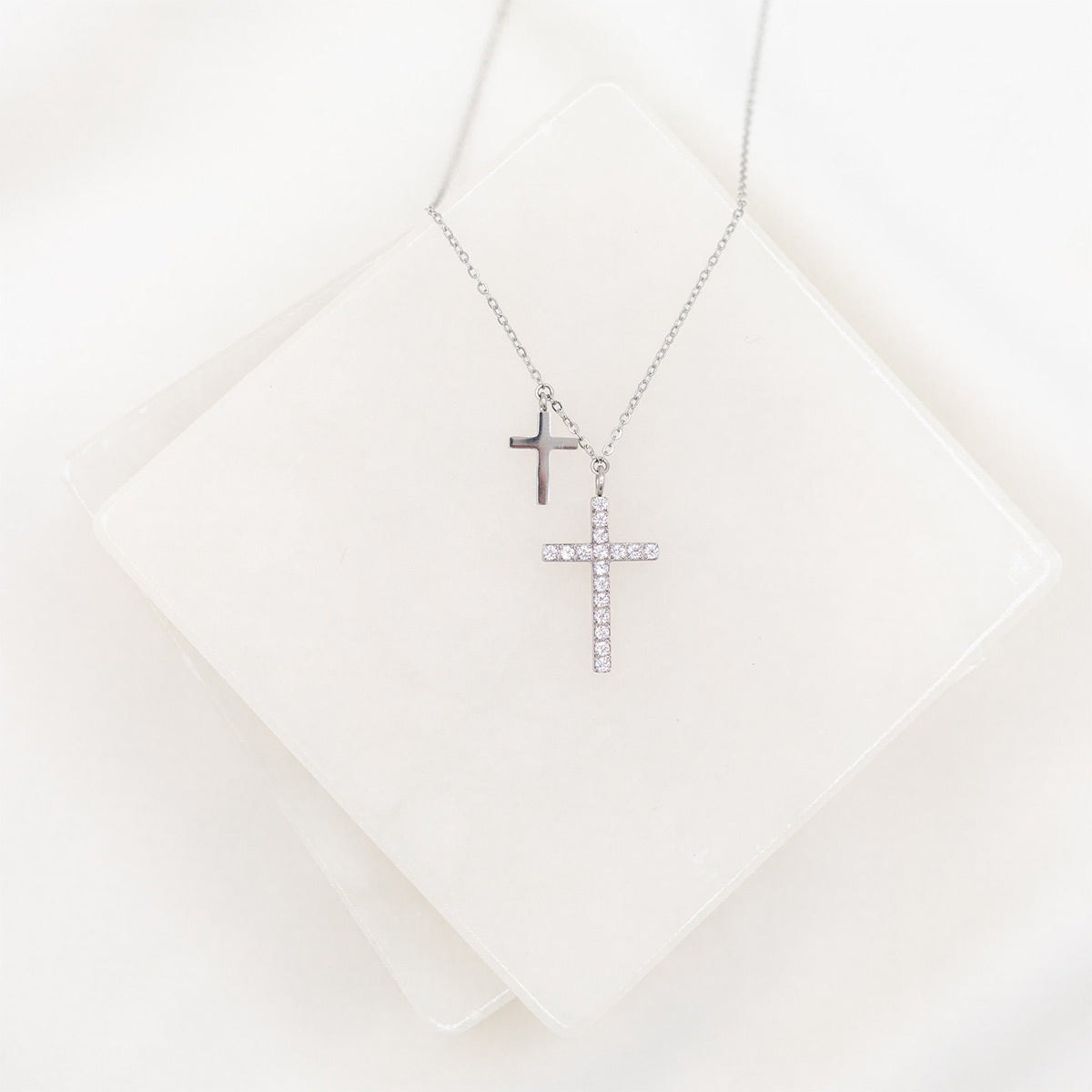 Walk by Faith Necklace (SILVER)