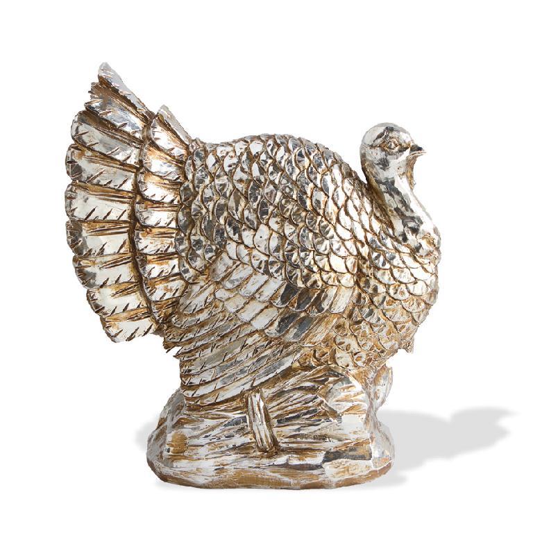 Silver Plated 2 Sided Turkeys
