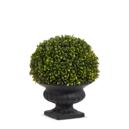 RAZ - 10" POTTED BOXWOOD TOPIARY