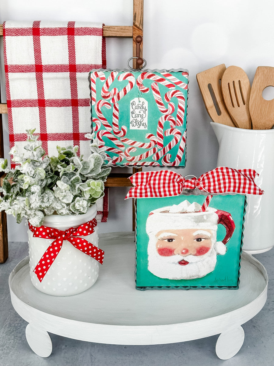 The Round Top Collection - Mini Candy Canes Print