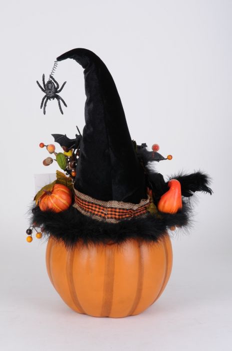 Karen Didion - Lighted Fiber Optic Pumpkin