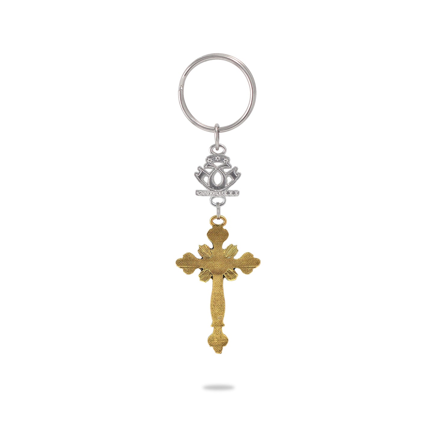 Ghirelli - KEY CHAIN - EUCHARISTIC OSTENSORY CRUCIFIX