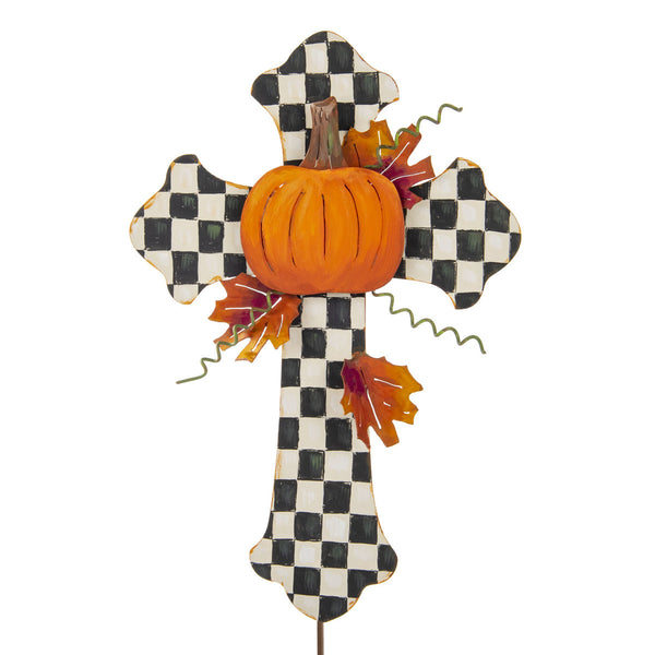 The Round Top Collection - Patricia's Elegant Pumpkin Cross