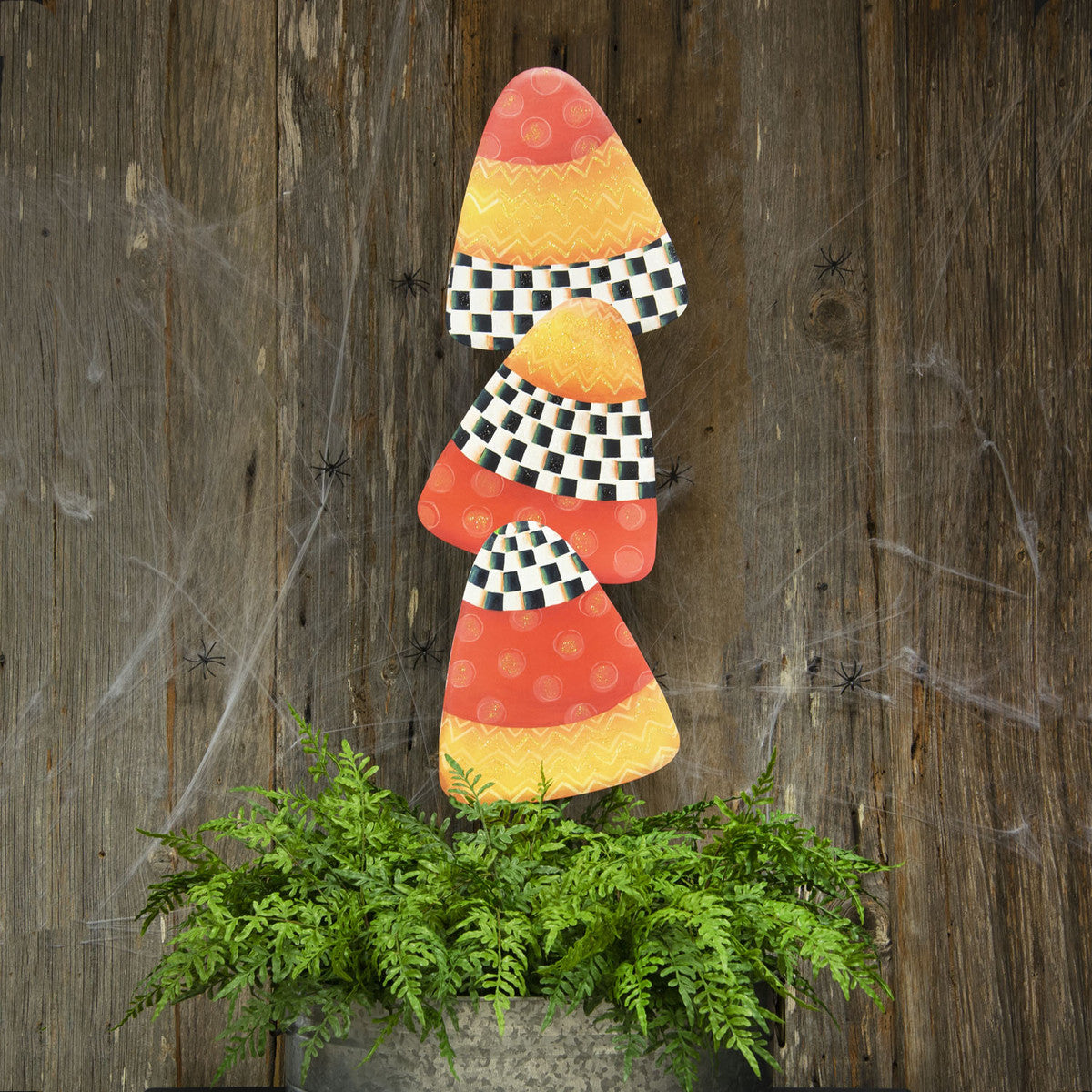 The Round Top Collection - Elegant Candy Corn Stack
