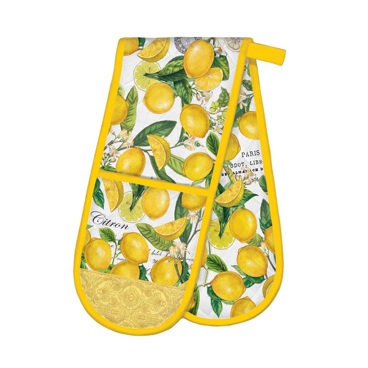Michel Design Works - Lemon Basil Double Oven Glove