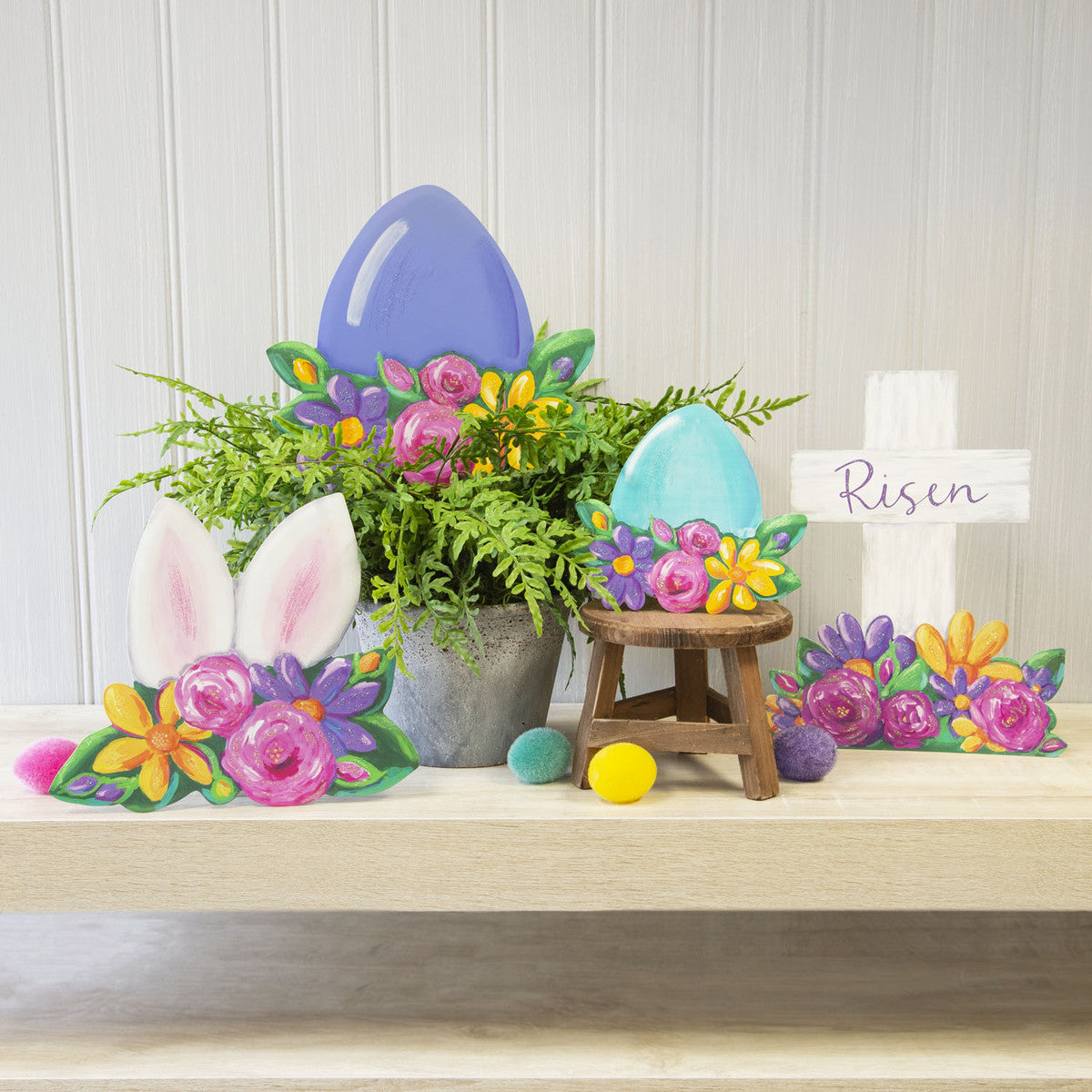 The Round Top Collection - Artful Egg & Flowers