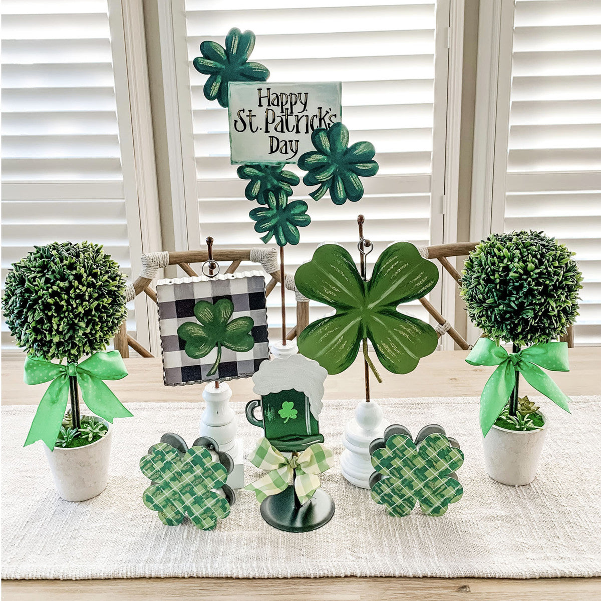 The Round Top Collection - Mini Four-Leaf Clover Charm