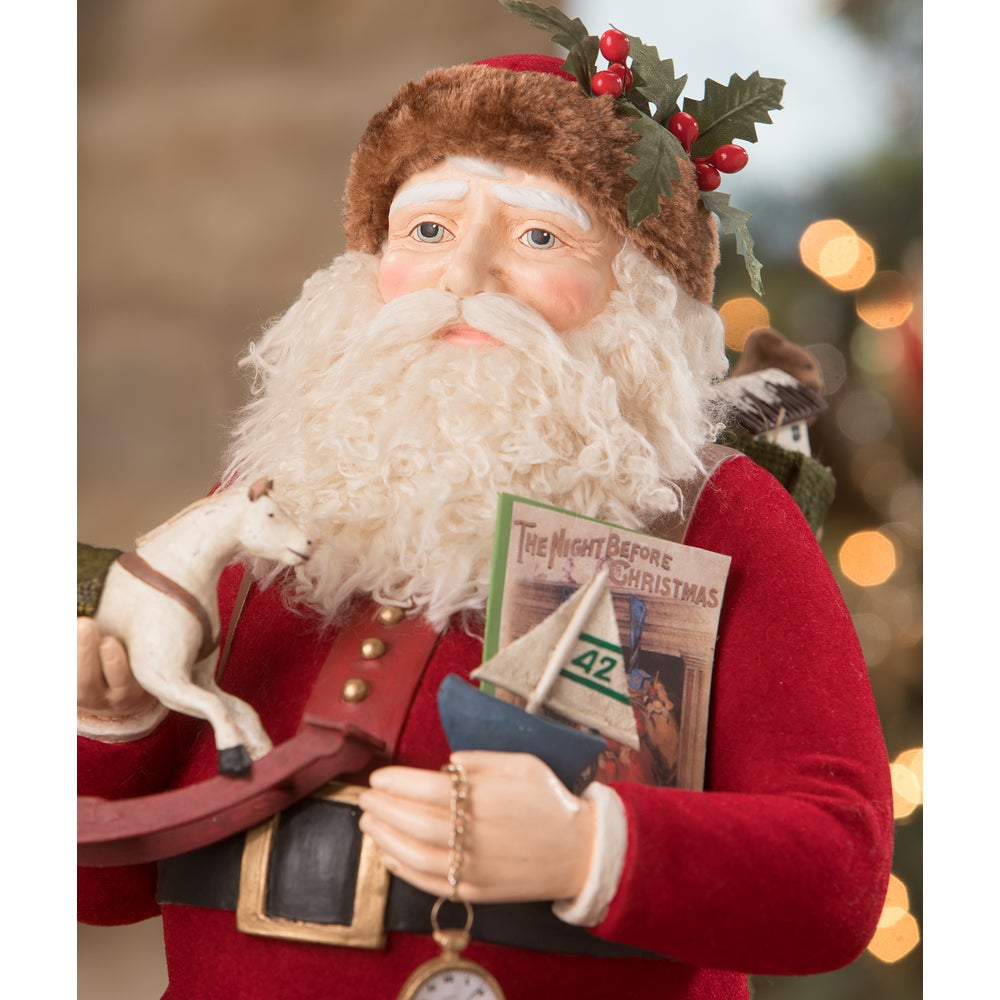 Bethany Lowe - North Pole Freight Nast Santa