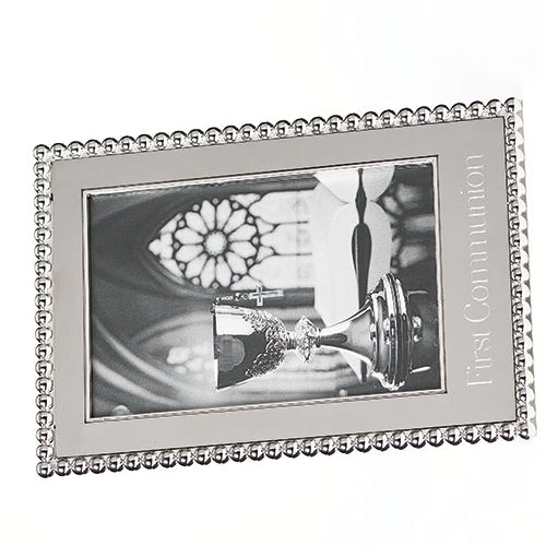 8"H COMMUNION FRAME 4X6 CAROLINE COLLECTION