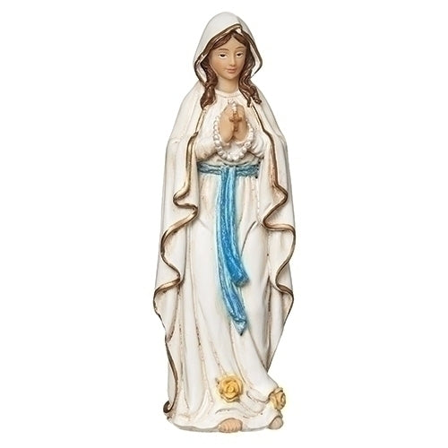 4"H OUR LADY OF LOURDES FIGURE; PATRONS & PROTECTORS