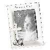 BAPTISM FRAME SILVER SHELL 3.5X5 CAROLINE COLLECTION