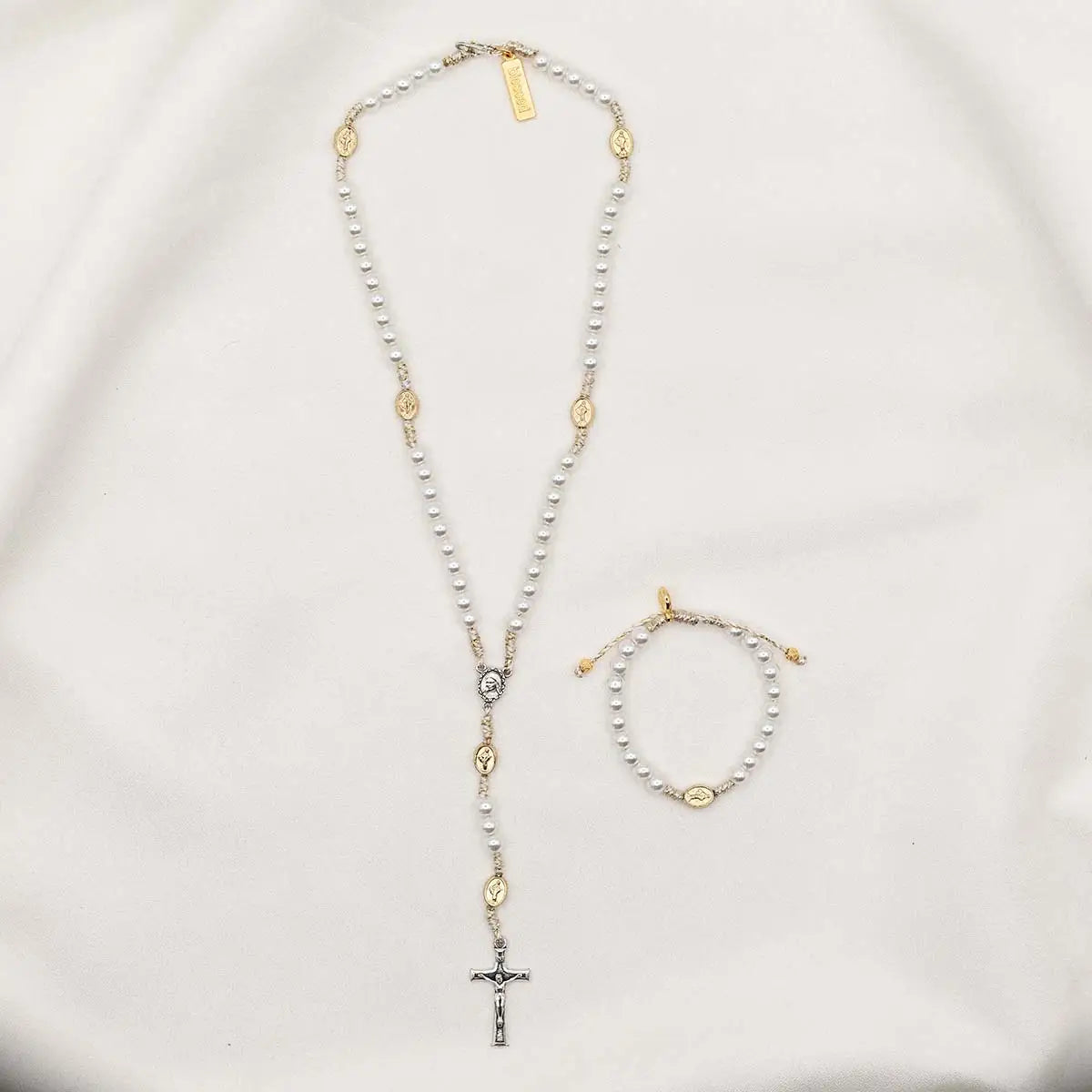 My Saint My Hero - In Communion Set (Gold / White)