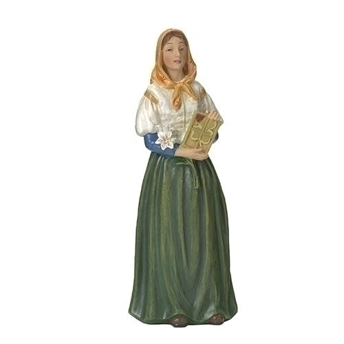 3.75"H ST DYMPHNA FIGURE PATRONS & PROTECTORS