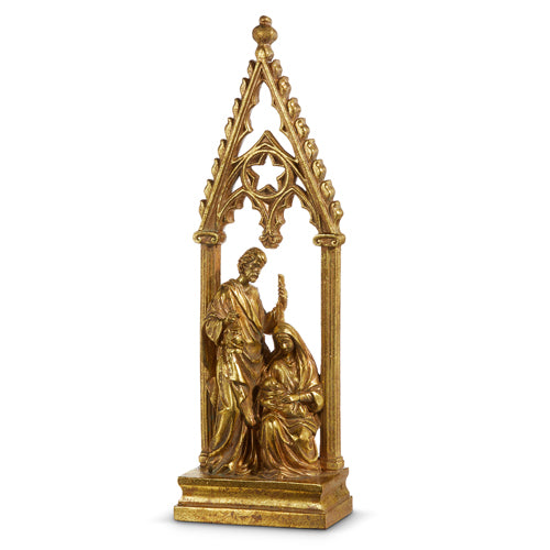 RAZ - 16" GILDED HOLY FAMILY