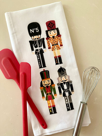 By Jodi Pedi - Nutcracker Tea Towel