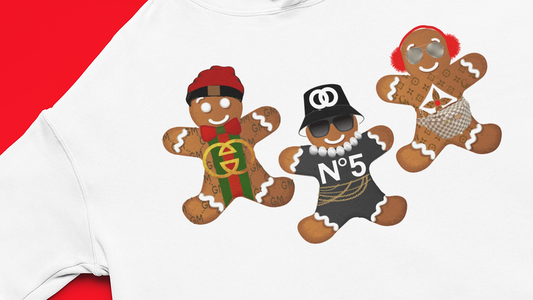 By Jodi Pedri - Fashion Gingerbread Men Sweatshirt