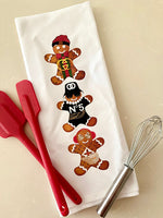 By Jodi Pedri - Gingerbread Man Christmas Tea Towel