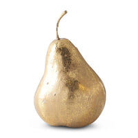4 INCH GOLD PEARS - PKG OF 4