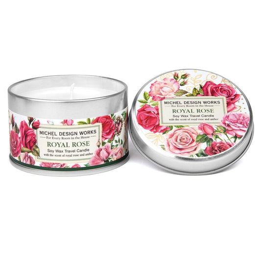 Michel Design Works - Royal Rose Travel Candle