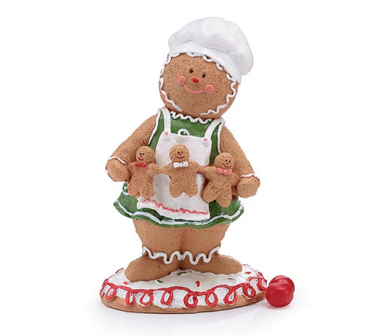 GINGERBREAD GIRL IN CHEF HAT