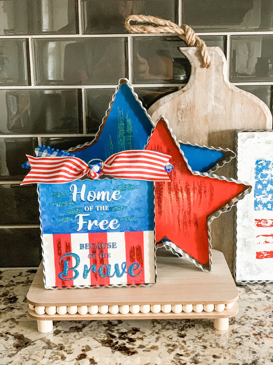 The Round Top Collection - Mini Free & Brave Print
