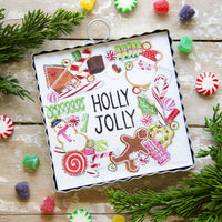 The Round Top Collection - Mini Holly Jolly Wreath Print