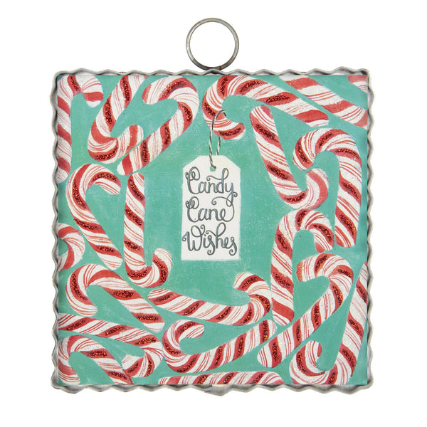 The Round Top Collection - Mini Candy Canes Print