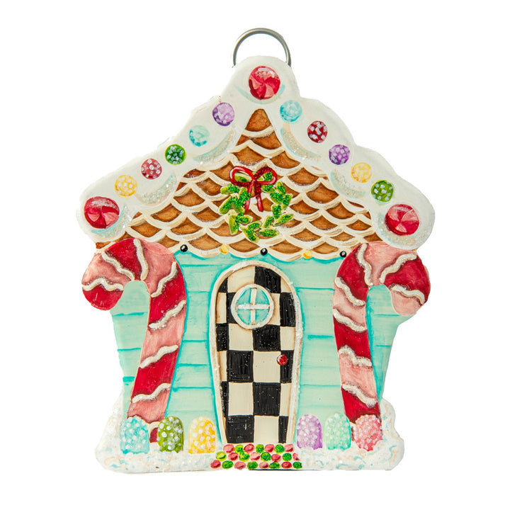 Mini Gingerbread House Charm – THE RED DOOR
