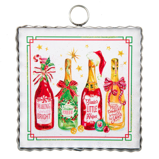 Mini Bottles of Cheer Print