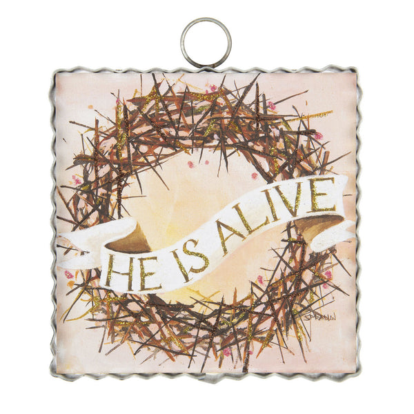 The Round Top Collection - Mini "He is Alive" Print