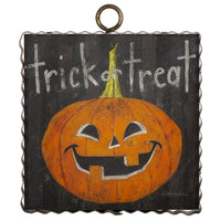 The Round Top Collection - Mini "Trick or Treat" Jack-o-Lantern Print