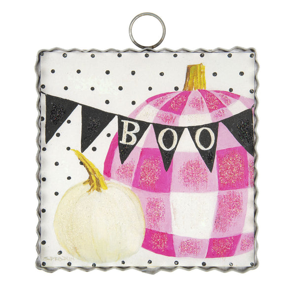 The Round Top Collection - Mini Boo Banner Pumpkin Print