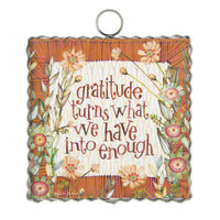 The Round Top Collection - Mini Enough Gratitude Print