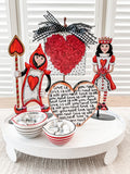 The Round Top Collection - King of Hearts Poppet