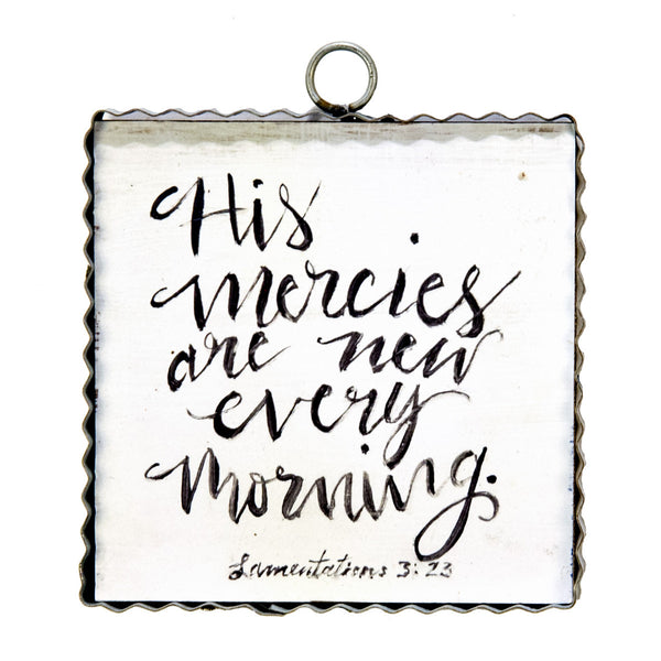 The Round Top Collection - Mini Lamentations 3:23 Print