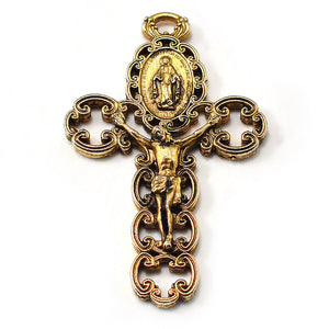 Our Lady of the Miraculous Medal Rosary with Italian Wood