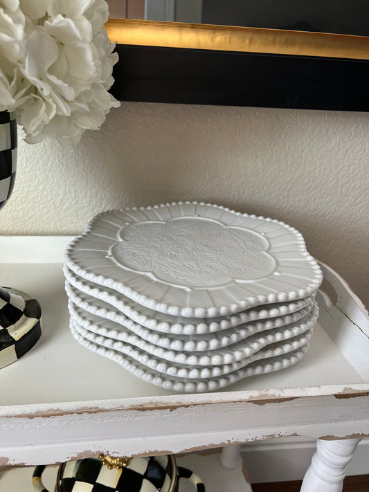 MacKenzie Childs Sweetbriar 12.5" Charger/Plate