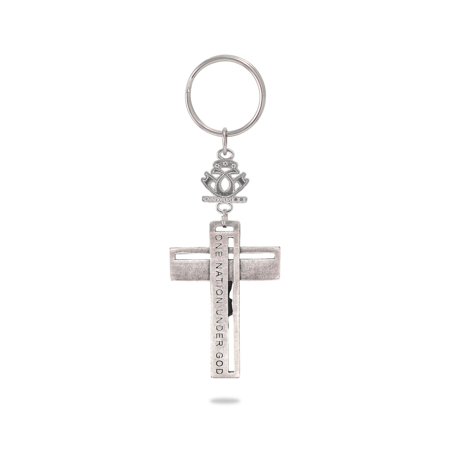 Ghirelli - KEY CHAIN - PATRIOTIC CRUCIFIX