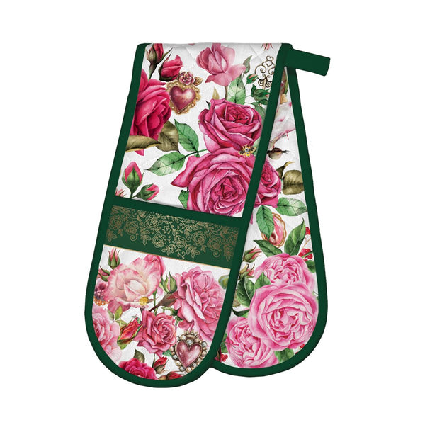 Michel Design Works - Royal Rose Double Oven Glove