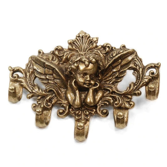 Cherub Display Necklace Holder - Bronze