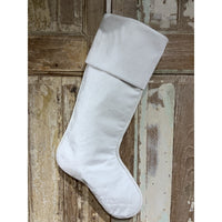 D. Stevens - Ivory Velvet Stocking