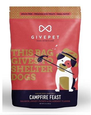 GivePet Dog Treats Campfire Feast 12 oz bag