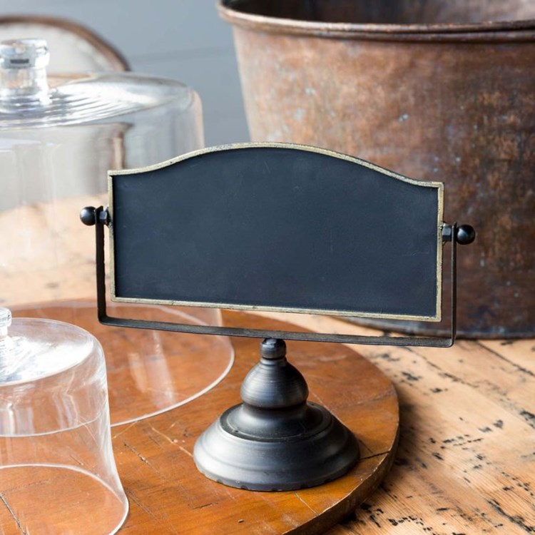 Park Hil - Horizontal Blackboard Sign on Stand