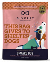 GivePet Soft Dog Treats Upward Dog 6oz Bag