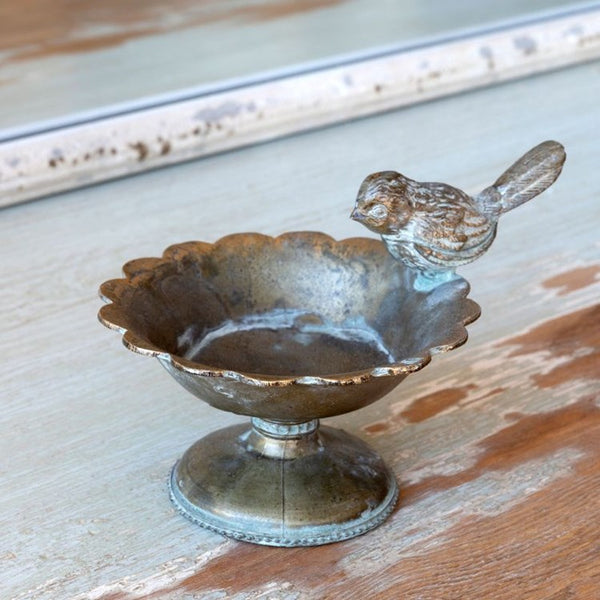 Park Hil - Brass Bird Bath Dish