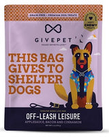 GivePet Soft Dog Treats Off-Leash Leisure 6 oz. bag