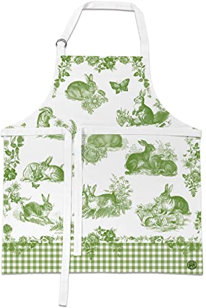 Michele Design Works - Bunny Toile Apron
