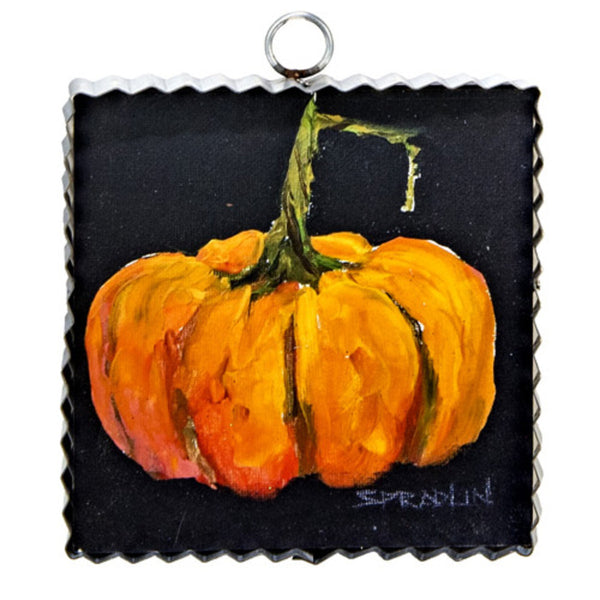 The Round Top Collection - Mini Orange Pumpkin Print