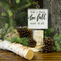 The Round Top Collection - Mini "I Love Fall" Print